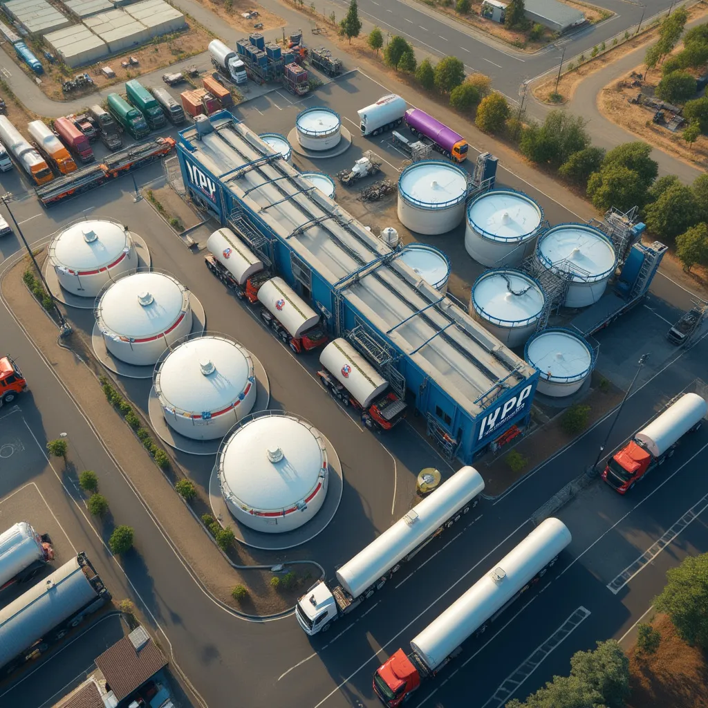Centro de distribución YPF
